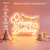 PAISEN Lanterne en silicone personnalisée pour bébés, tout-petits et enfants, avec lettres lumineuses, clignotante, pour célébrations et décoration
