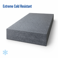 Panneau d'isolation en mousse XPE haute densité, épais, thermique, imperméable, non absorbant, résistant au froid, panneau en mousse pour bâtiment