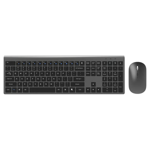 Combinazione <span class=keywords><strong>Tastiera</strong></span> <span class=keywords><strong>e</strong></span> <span class=keywords><strong>Mouse</strong></span> <span class=keywords><strong>Wireless</strong></span> 2.4G OEM, 104 Tasti, <span class=keywords><strong>Tastiera</strong></span> a Forbice da 84 Tasti, Adatta per Laptop <span class=keywords><strong>e</strong></span> Uso in Ufficio - Product Image 1