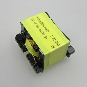 Transformador bobbin vertical ferrite core transformador de alta frequência pq3220