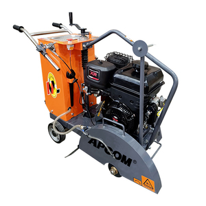 Heavy Duty Semi Automatic Walk Behind Concrete Cutting Machine 500mm Blade <b>Petrol</b> Diesel Asphalt Road Floor <b>Cutter</b> Saw - Product Image 1