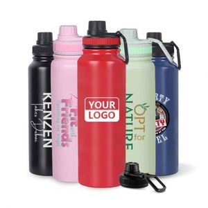 Botella de Agua de Acero Inoxidable con Aislamiento al Vacío de Doble Pared, Personalizada con Logotipo, 32 oz, Térmica, Libre de BPA, para Bebidas Frías y Calientes - Product Image 6