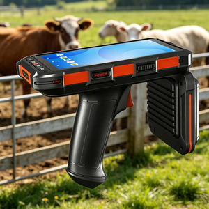 Lector RFID Portátil de Largo Alcance para Ganado, con Código de Barras RFID para el Seguimiento de Ganado y la Gestión Agrícola - Product Image 1