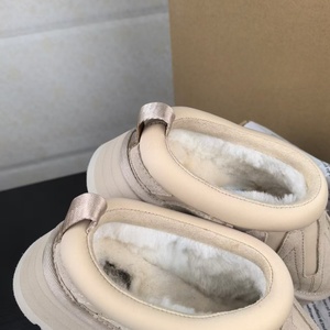 Bottes de neige pour femmes, livraison directe, baskets de marque célèbre, Uggs Tutz, chaussures originales de créateur, bottes de neige <span class=keywords><strong>en</strong></span> cuir et laine, Uggly - Product Image 3