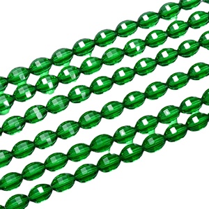 Perles en verre ovales synthétiques à trou droit en gros pour la fabrication <span class=keywords><strong>de</strong></span> bijoux DIY, bracelets - Product Image 6