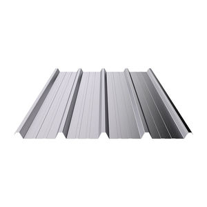 Tôle trapézoïdale SAND 40/250 Série en alliage d'aluminium prépeint 3000 Plusieurs couleurs RAL Profil à 5 nervures Matériau de construction - Product Image 2