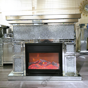 Moderno con espejo de muebles para el hogar al aire libre decoración aplastado de <span class=keywords><strong>chimenea</strong></span> eléctrica calentador de al aire libre chimeneas - Product Image 2