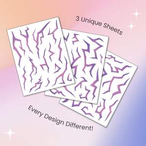 <span class=keywords><strong>Tatuaggi</strong></span> Luminosi <span class=keywords><strong>Anime</strong></span> con Rune Magiche, Adesivi Temporanei Impermeabili per Cosplay, Costumi, Trucco per il Corpo - Product Image 2