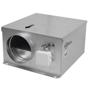 Ventilateurs extracteurs en ligne SODECA à faible bruit, intégrés dans un boîtier insonorisant et phonofuge de 40 mm pour la ventilation - Product Image 1