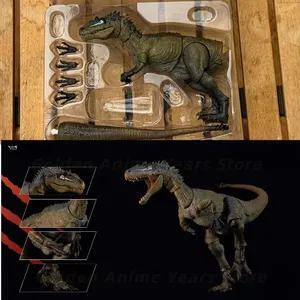 Nuova Statuetta Originale del Dinosauro Allosaurus della Serie Jurassic, Modello con Bocca Curva, Regalo e Oggetto da Collezione - Product Image 5