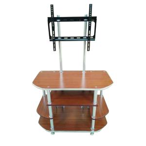 وحدات تلفزيون تركية مثبتة على الحائط بتصاميم بسيطة جديدة من الحديد المطاوع والخشب المضغوط مع إضاءة LED للفنادق وغرف الجلوس - Product Image 5