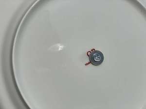 Regalos Navideños, Soporte para Pastel de Dos Niveles, Bandeja de Servicio de Cerámica con Asa Dorada, Juego de Regalos para el Té de la Tarde y Fiestas - Product Image 4