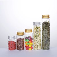 5ml 10ml 15ml Flacon en verre de safran hermétique Emballage de bouteille de capsule de safran