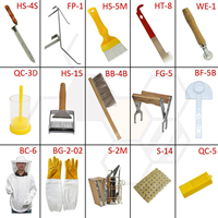 Kit d'Outils d'Apiculture et Équipement Apicole de 15 Pièces pour Ruche, par Multi-sweet Group