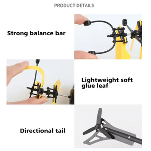 Mini <span class=keywords><strong>Avion</strong></span> Télécommandé 2026 de Haute Qualité, Jouet Volant RC pour Enfants, Hélicoptères Télécommandés - Product Image 4