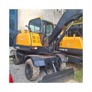 Excavadora de alta calidad usada genuina Hyundai 60vs de 6 toneladas fabricada en Corea excavadora de segunda mano a la venta - Product Image 1