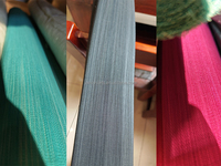 Tissu en fibre Buntal teint en matériau de chapellerie de haute qualité de 90 cm pour des conceptions de chapeaux créatives