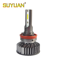 Lampu LED Mobil 6800lm H1 H3 H7 H8 H11 HB3 HB4 9012 dengan Chip FOB