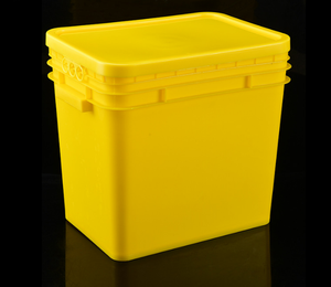 Nhà Máy Trực Tiếp Bán Nóng 2 5 <span class=keywords><strong>8</strong></span> 10 15 18 20 L Pp Chất Liệu Tùy Chỉnh Màu Trắng Vuông Xô Nhựa Cho Sơn - Product Image 3