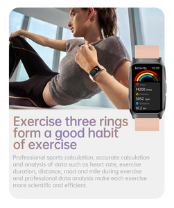 Montres de sport miniatures avec logo personnalisé, moniteur d'oxygène sanguin, fréquence cardiaque, écran TFT de 1,57 pouce, suivi <span class=keywords><strong>du</strong></span> <span class=keywords><strong>cycle</strong></span> <span class=keywords><strong>menstruel</strong></span>, montre intelligente pour hommes et femmes - Product Image 5