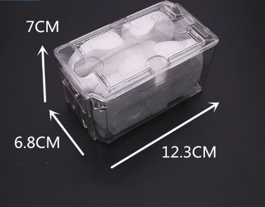 Caja transparente grande