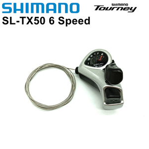 <strong>Shimano</strong> <strong>Tourney</strong> SL-TX50 Bike Bicycle Shift Lever 3x6s 3x7s 3v 6v 7v 18/21 Speed Gear Cable SL TX50 <strong>Shifter</strong> Trigger Switch Parts