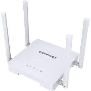 COMFAST CF-N1 V2 300Mbps 2.4GHz ใช้ในบ้านExtender WiFiตัวรับสัญญาณ/การส่งสัญญาณเราเตอร์WiFi