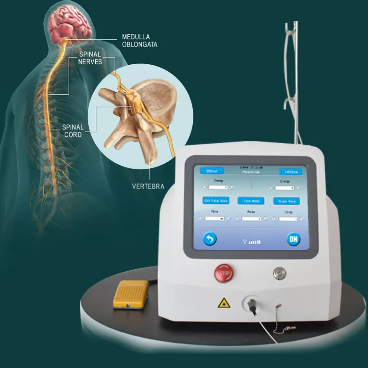 Équipement médical Laser PLDD pour hernie discale/chirurgie du disque vertébrale