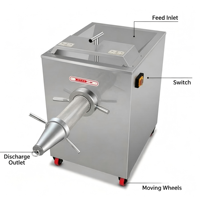 Machine commerciale automatique en acier inoxydable pour le filtrage de la viande de poisson, l'élimination des arêtes et la production de pâte de poisson