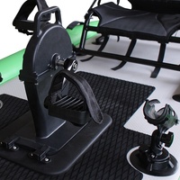 Geetone SUP Pedal Stand up Peddle Board gonflable ISup 335cm Single One Person Use in the Sea