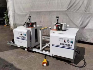 Machine à chanfreiner le bois électrique double tête de haute qualité, en stock, vente chaude - Product Image 1