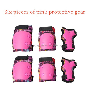 Set <span class=keywords><strong>de</strong></span> 6 Piezas <span class=keywords><strong>de</strong></span> Equipo <span class=keywords><strong>de</strong></span> Protección para Patinaje Infantil, Rodilleras para Esquí, Skate, Deportes <span class=keywords><strong>de</strong></span> Equilibrio y Ciclismo - Product Image 5