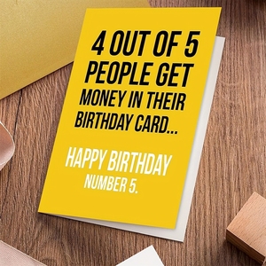 Cartes de vœux de Noël personnalisées en gros avec messages humoristiques et coquins, idéales pour les farces d'anniversaire et leurs enveloppes - Product Image 3