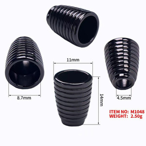 High Quality Zinc Alloy Spring Metal <strong>Draw</strong> Cord <strong>Stopper</strong> Plastic Plating And Rubber Cord End <strong>Lock</strong> For Garments - Product Image 6