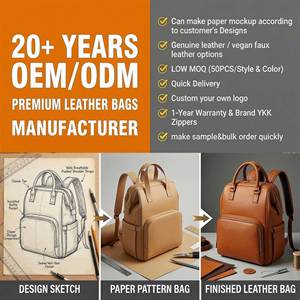 Sac à langer en nylon avec garniture en cuir, sac à langer convertible, sac à langer pour usage quotidien, fabrication OEM - Product Image 2