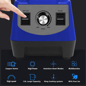 Licuadora de Alta Velocidad para Cocina, Mezcladora Profesional de Alimentos y Molinillo para Jugos, Máquina de Licuado Potente - Product Image 4