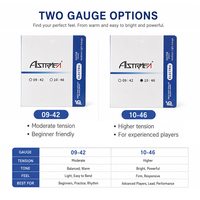 Senar Gitar Elektrik Astraea Alloy Grosir dengan Lapisan Ion PVD Tahan Lama & Nyaman Digenggam Set 6 Senar