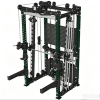 MT-4102K Beyond Flybird – Machine Smith 3-en-1 réglable à gravité zéro, rack d'entraînement multifonction pour squats et développés assis