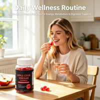 Compléments Nutritionnels OEM pour la Santé : Bonbons Gélifiés au Vinaigre de Cidre de Pomme Keto pour la Perte de Poids, Sans Gluten, Faible Teneur en Sucre, pour Femmes