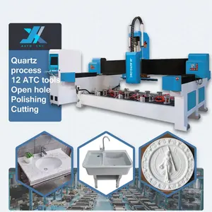 JX 1325 vente directe d'usine 3D Classic Stone CNC Router machine pour la sculpture
