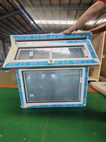 Ventanas Abatibles y Oscilobatientes Horizontales de PVC Modernas Personalizadas CHANGYI, Doble Acristalamiento, para Cocina y Baño, Precio Económico