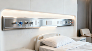 Painel de Cabeceira para Cama Hospitalar, Unidade de Cabeceira Médica, Equipamento Médico para Geração de Gás - Product Image 4