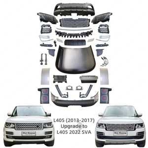 Nouveaux accessoires automobiles pour Land Rover Range Rover Vogue 2013-2017, transformation en style SVA <span class=keywords><strong>2022</strong></span>, pare-chocs avant, pare-chocs arrière, jupes latérales - Product Image 1
