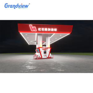 Panneau LED infrarouge manuel OEM pour station-service avec couleur personnalisée pour centre commercial et magasin de détail P4 Pump Topper - Product Image 3