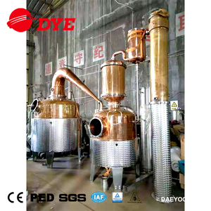 Equipo de Destilación de Ron de 2000L, Alambique de Cobre, Alambique de Retorta para la Elaboración de Ron - Product Image 2