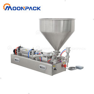 Máquina de Llenado Semiautomática Moonpack G1WGD 10-100ml para Botellas, Bebidas, Alimentos, Miel, Crema, Crema de Manos, Mermelada - Product Image 4