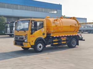 Dongfeng Vacuum Sewage Truck Yuchai 155HP, 5m³ Heated Sewage Tank Optional Oil Circulation Vacuum Pump Suitable for Cold Regions - Product Image 2