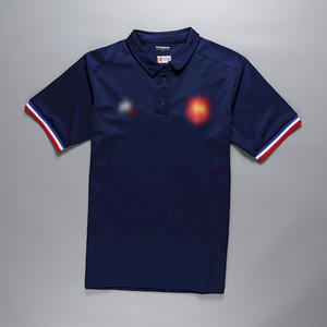 Maillot de <span class=keywords><strong>rugby</strong></span> français domicile et extérieur à manches courtes 100% polyester avec design imprimé - Product Image 3