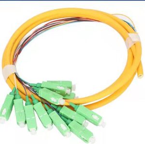 อุปกรณ์สื่อสารเครือข่าย FTTH SC สายใยแก้วนำแสงแบบเดี่ยวความยาว1เมตร OS2 G652D ที่เชื่อถือได้ - Product Image 3