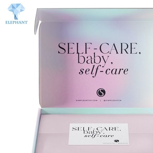 Custom Logo <b>Large</b> Small Paper White Luxury Mailer Mailing Shipping Packaging Box - Product Image 3
